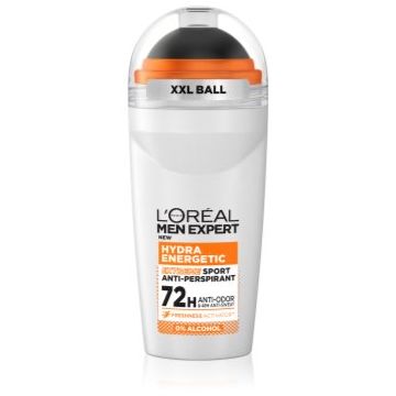 L’Oréal Paris Men Expert Hydra Energetic antiperspirant roll-on impotriva mirosului si transpiratiei