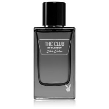 Playboy The Club Black Edition Eau de Toilette pentru bărbați