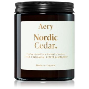 Aery Fernweh Nordic Cedar lumânare parfumată de firma original