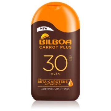 Bilboa Carrot Plus loțiune pentru plaja SPF 30 de firma originala