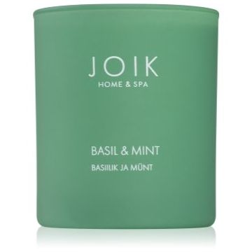 JOIK Home & Spa Basil & Mint lumânare parfumată ieftin