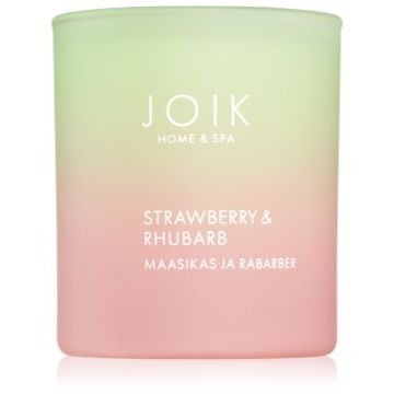 JOIK Home & Spa Strawberry & Rhubarb lumânare parfumată de firma original