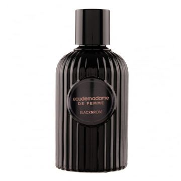 Parfum Eau De Madame De Femmi Black Rose, Fragrance World, apa de parfum 100 ml, femei - inspirat din Eaudemoiselle Essence des Palais by Givenchy de firma original