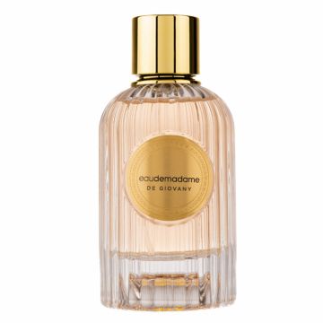 Parfum Eau De Madame De Giovany, Fragrance World, apa de parfum 100 ml, femei - inspirat din Eaudemoiselle de Givenchy by Givenchy de firma original