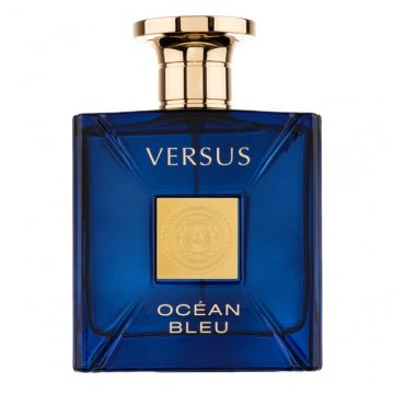 Parfum Versus Ocean Bleu, Fragrance World, apa de parfum 100 ml, barbati - inspirat din Dylan Blue by Versace de firma original