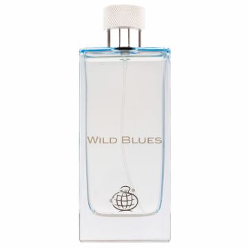 Parfum Wild Blues, Fragrance World, apa de parfum 115 ml, barbati - inspirat din Pour Homme Blue Label by Givenchy