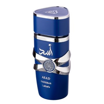 Apa de Parfum Asad Zanzibar, Lattafa, Barbati - 100ml