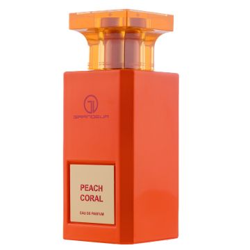 Apa de Parfum Peach Coral, Grandeur Elite, Unisex - 100ml