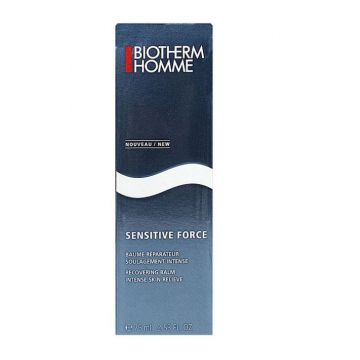 Balsam after shave calmant si reparator, Biotherm Homme Sensitive Force Balm, 75 ml ieftin