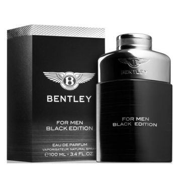 Bentley for Men Black Edition, Apa de Parfum, Barbati (Gramaj: 100 ml) ieftin