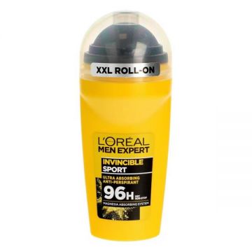 Deodorant Antiperspirant Roll-On pentru Barbati - L'Oreal Paris Men Expert Invincible Sport 96H, 50 ml ieftin