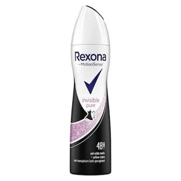 Deodorant antiperspirant spray Rexona Invisible Pure, 150 ml ieftin