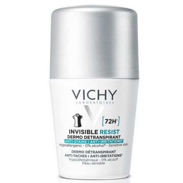 Deodorant roll-on Invisible Resist 72H Vichy, 50 ml (Gramaj: 50 ml) ieftin