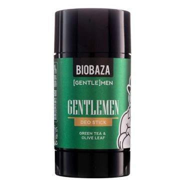 Deodorant Stick Natural pentru Barbati, cu Extract de Ceai Verde - Biobaza Gentlemen Deo Stick Gentlemen, 50 ml ieftin