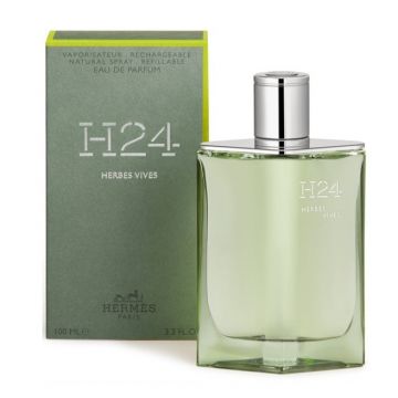 Hermes H24 Herbes Vives, Apa de Parfum, Barbati (Gramaj: 100 ml) de firma original