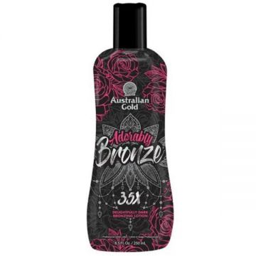 Lotiune pentru bronzare, Australian Gold, Adorably Bronze, 250 ml de firma originala