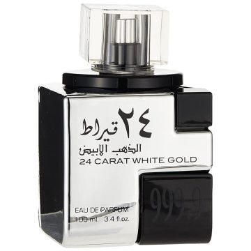 Parfum arabesc pentru barbati Lattafa Perfumes 24 Carat White Gold - 100ml
