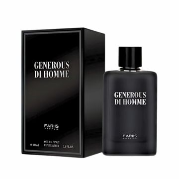 Parfum Generous Di Homme, Fariis, apa de parfum 100 ml, barbati la reducere