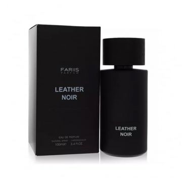 Parfum Leather Noir, Fariis, apa de parfum 100 ml, barbati de firma original