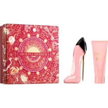 Set cadou Carolina Herrera Good Girl Blush, Apa de Parfum, Femei (Continut set: 80 ml Apa de Parfum + 100 ml Lotiune de corp) de firma original