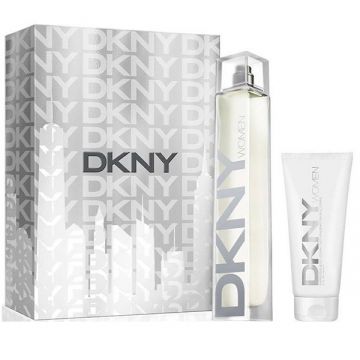 Set cadou DKNY Woman, Apa de Parfum, 100 ml + Gel de dus, 150 ml
