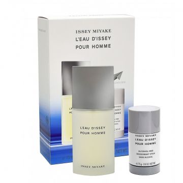 Set Cadou L'eau D'Issey pour Homme, Apa de Toaleta 75 ml + DeoStick, 75 ml de firma original