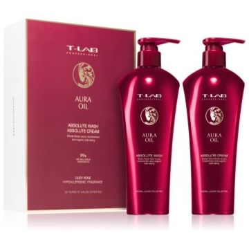 T-LAB Professional Aura Oil Body set cadou(de par si de corp) ieftin