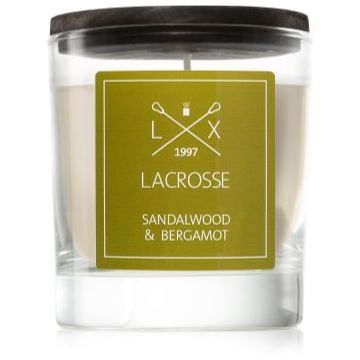 Ambientair Lacrosse Sandalwood & Bergamot lumânare parfumată