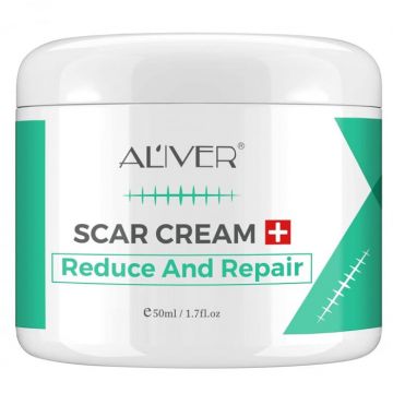 Crema Premium pentru Reducerea si Repararea cicatricilor, Activeaza regenerarea celulara, Aliver, 50 ml ieftina