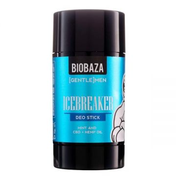 Deodorant Stick Natural pentru Barbati, cu Ulei de Pin si Menta - Biobaza Gentlemen Deo Stick Icebreaker, 50 ml de firma original