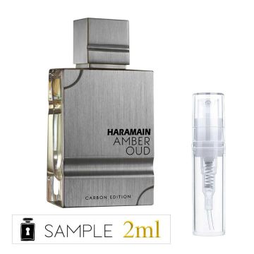 Esantion Al Haramain Amber Oud Carbon Edition, Apa de Parfum, Unisex, 2 ml