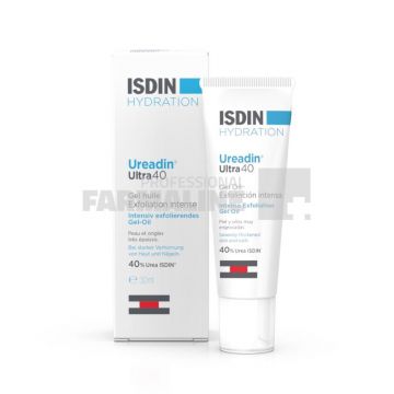 Isdin Ureadin Ultra 40 Gel-ulei exfoliere intensa 30 ml de firma originala