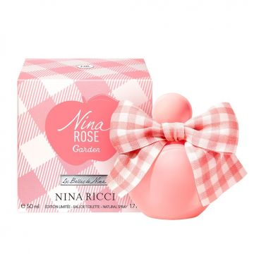 Nina Ricci Nina Rose Garden, Apa de Toaleta, Femei (Gramaj: 50 ml Tester) ieftin