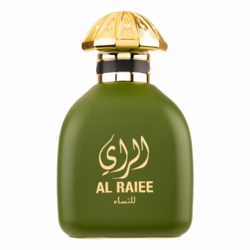Parfum Al Raiee Lil Nissa Green, Fragrance World, apa de parfum 100 ml, unisex - inspirat din Blue Heart by Thameen