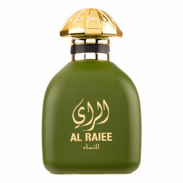 Parfum Al Raiee Lil Nissa Green, Fragrance World, apa de parfum 100 ml, unisex - inspirat din Blue Heart by Thameen de firma original