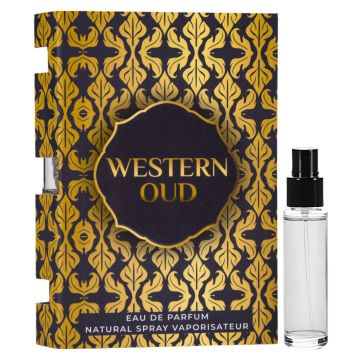 Parfum arabesc pentru barbati Nylaa Western Oud - 2ml
