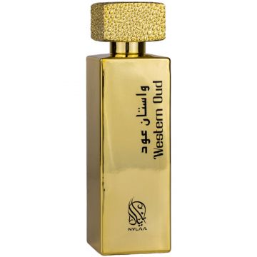 Parfum arabesc pentru barbati Nylaa Western Oud - 75ml