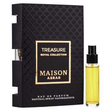 Parfum arabesc unisex Maison Asrar Treasure - 2ml ieftin