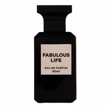 Parfum Fabulous Life, Fragrance World, apa de parfum 80 ml, unisex - inspirat din Fucking Fabulous by Tom Ford