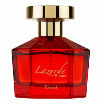 Parfum Lazurde Rouge Extrait, Fragrance World, apa de parfum 100 ml, unisex - inspirat din Baccarat Rouge 540 Extrait by Maison Francis Kurkdjian de firma original