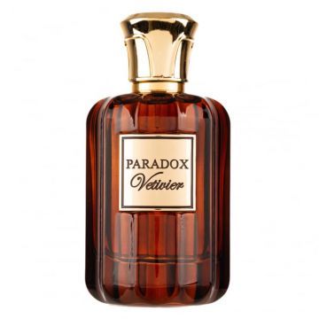 Parfum Paradox Vetiver, Fragrance World, apa de parfum 100 ml, barbati - inspirat din D, Hermes Eau Intense Vetiver by Hermes Terre ieftin