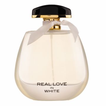 Parfum Real Love in White, Fragrance World, apa de parfum 100 ml, femei - inspirat din Love in White by Creed de firma original