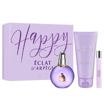 Set cadou Lanvin Eclat D Arpege, Femei, Apa De Parfum, 100 ml + Lotiune Corp, 100 ml + Apa De Parfum 7.5, ml