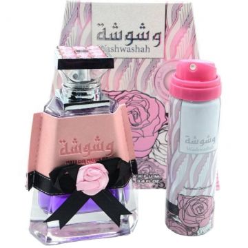 Set cadou pentru femei Lattafa Perfumes Washwashah - 150ml