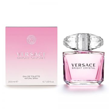 Versace Bright Crystal, Apa de Toaleta, Femei (Concentratie: Apa de Toaleta, Gramaj: 200 ml) de firma original