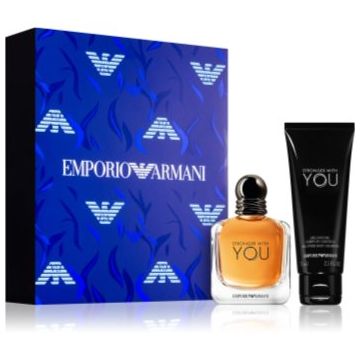 Armani Emporio Stronger With You set cadou pentru bărbați