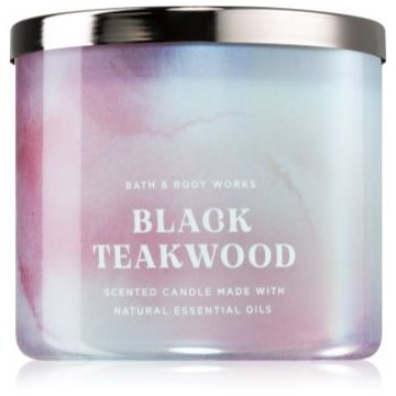 Bath & Body Works Black Teakwood lumânare parfumată de firma original