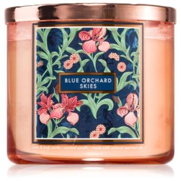 Bath & Body Works Blue Orchard Skies lumânare parfumată ieftin