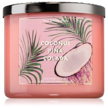 Bath & Body Works Coconut Pina Colada lumânare parfumată ieftin