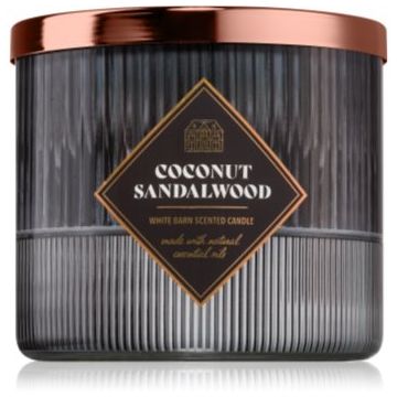 Bath & Body Works Coconut Sandalwood lumânare parfumată ieftin